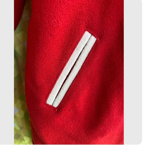 Vintage School Jacket, Cheerleading Advisor, Faculty Jacket, Letterman Jacket 40 - Picture 3 of 8